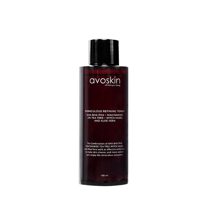 Ingredients avoskin miraculous refining toner