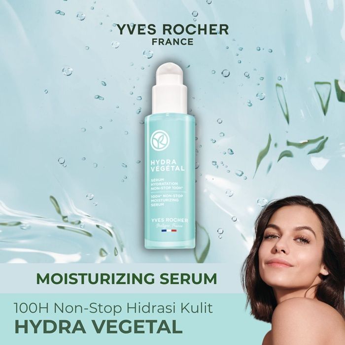 Jual Yves Rocher 100H Non-stop Moisturizing Serum 30 ml hanya di C&F