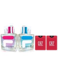 Fila EDP 100 Women or Men ml 2 Pc + Free Cristiano Ronaldo CR7 EDT Travel Spray 15 ml 2 pcs