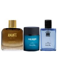Maryaj Amante EDP 100 ml + Shirley May Cool Minds + King EDT 100 ml
