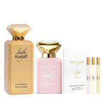 Korloff Lady EDP 88 ml + Lady Blooming EDP 30 ml + Lady Collection Discovery Set 3 x 10 ml