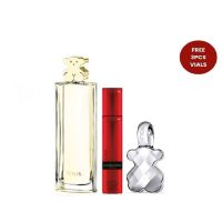Tous Gold EDP 90 ml + Tous EDP 30 ml + EDP 20 ml + Vial 3 Pcs