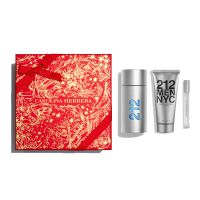 Carolina Herrera 212 Man Gift Set EDT 100 ml + After Shaving  Balm 100 ml + Travel Spray 5 ml