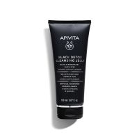 APIVITA Black Detox Cleansing Gel - Face & Eyes 150 ml
