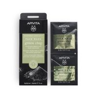 APIVITA EXPRESS BEAUTY Face Mask Deep Cleansing Green Clay 2x8 ml