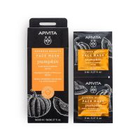 APIVITA EXPRESS BEAUTY Detox Face Mask Pumpkin 2x8 ml