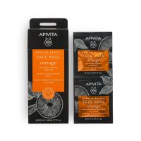 APIVITA EXPRESS BEAUTY Face Mask Orange Radiance Face Mask 2x8 ml