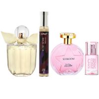 Bundling Women secret EDT 100 ml + Adopt EDP 30 ml + 	Shirley May EDT 100 ml + Solinotes EDP 15 ml
