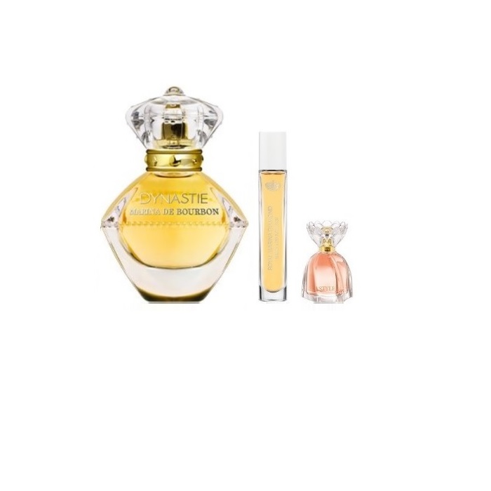 Marina De Bourbon Golden Dynastie EDP 100 ml + Royal Marina Diamond 20ml +  Royal Miniature